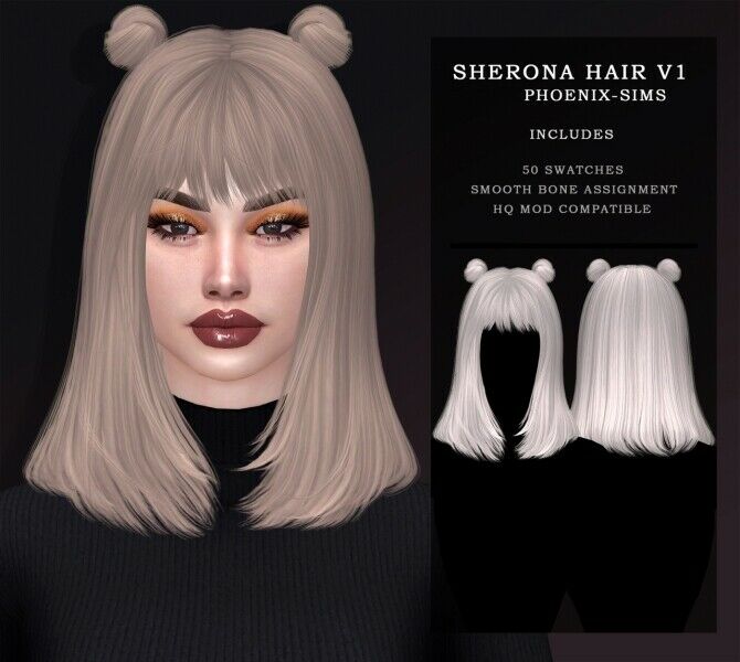 6 NEW Hairs At Phoenix-Sims 6 sims 4 cc 6 new hairs at phoenix sims by phoenix sims 2