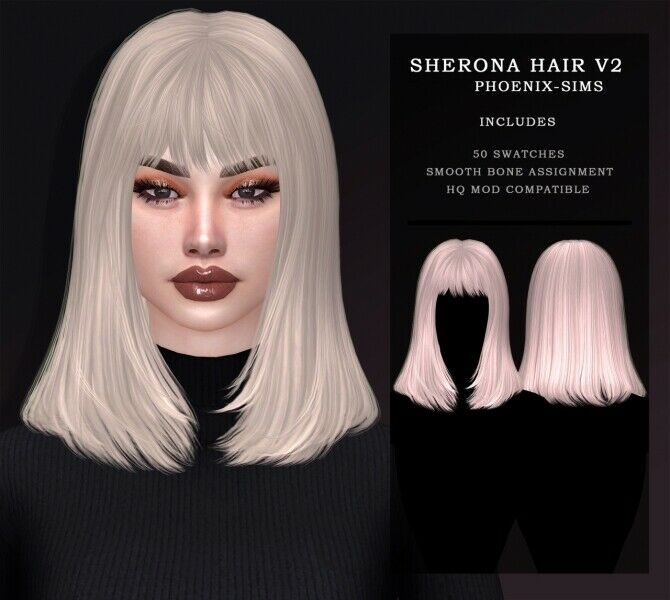 6 NEW Hairs At Phoenix-Sims 4 sims 4 cc 6 new hairs at phoenix sims by phoenix sims 4