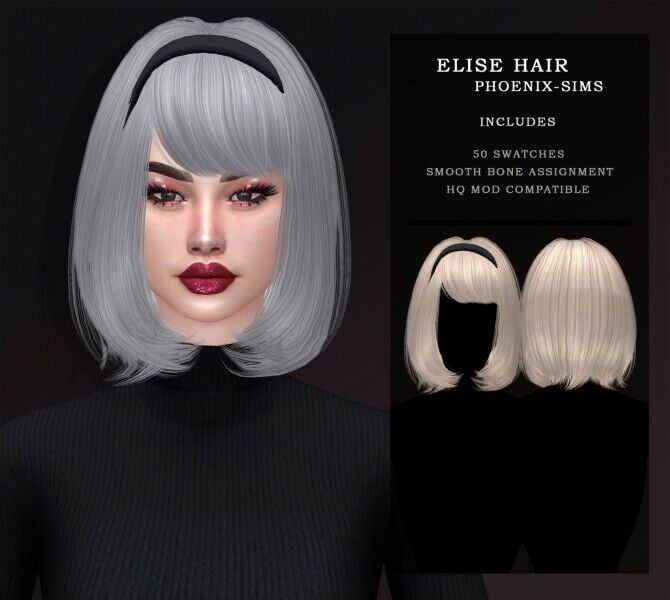 6 NEW Hairs At Phoenix-Sims 5 sims 4 cc 6 new hairs at phoenix sims by phoenix sims 5