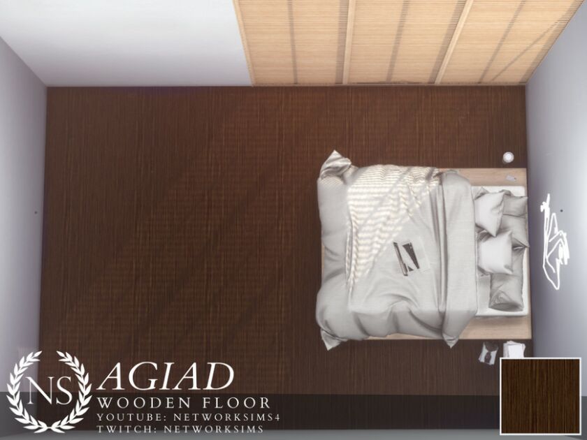 Agiad Wooden Floor 1 Agiad Wooden Floor Sims 4 CC