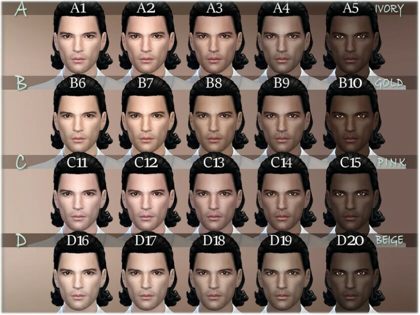 Antonio Facemask 3 sims 4 cc antonio facemask by bakalia 2