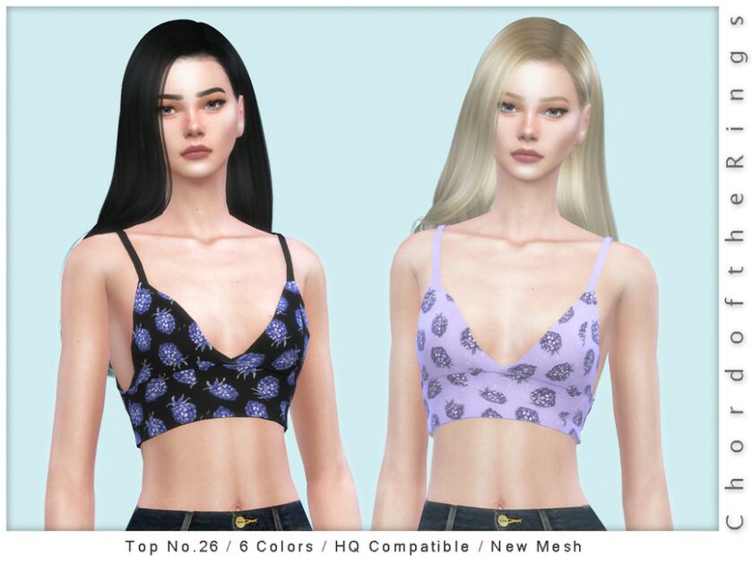Chordoftherings TOP NO.26 By Chordoftherings Sims 4 CC