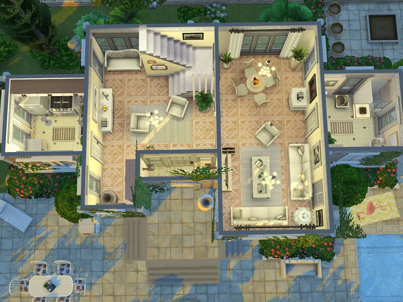 Cottagecore Manor 3 sims 4 cc cottagecore manor no cc by flubs79 6