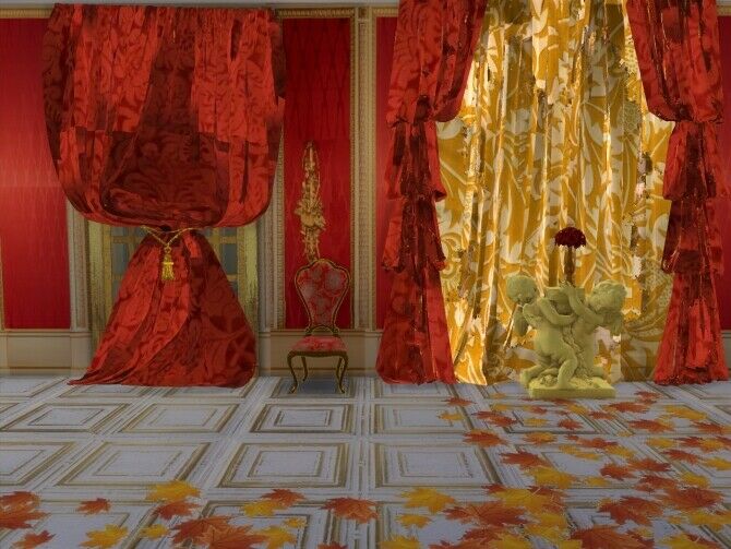 Curtains ALL Over The House & Canopy 1 Curtains ALL Over The House & Canopy Sims 4 CC