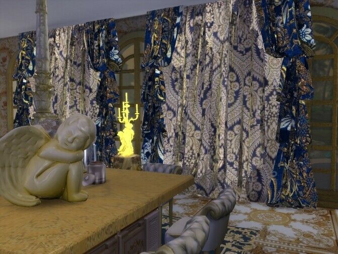 Curtains ALL Over The House & Canopy 4 sims 4 cc curtains all over the house canopy at anna quinn stories 4