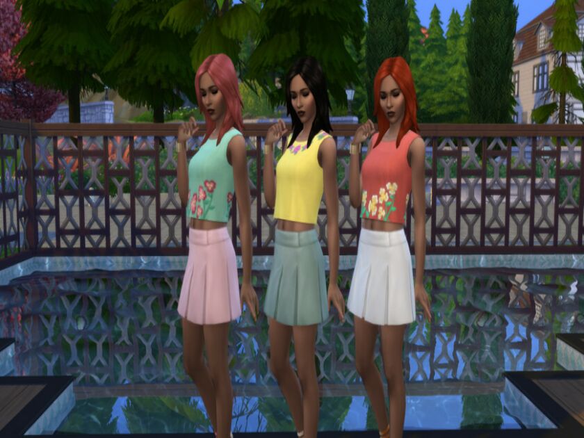 Female Hair Recolour By Whovian11 1 Female Hair Recolour By Whovian11 Sims 4 CC