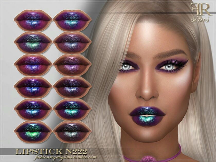 FRS Lipstick N222 By Fashionroyaltysims 1 FRS Lipstick N222 By Fashionroyaltysims Sims 4 CC