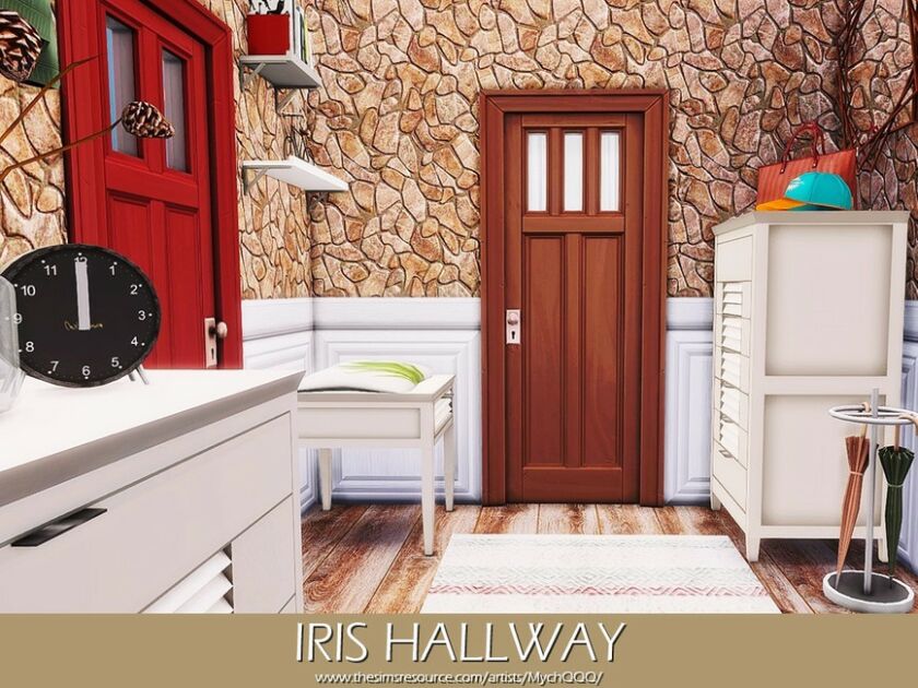 Iris Hallway By Mychqqq 4 sims 4 cc iris hallway by mychqqq 4