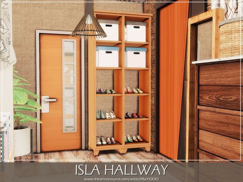 Isla Hallway By Mychqqq 7 sims 4 cc isla hallway by mychqqq 2
