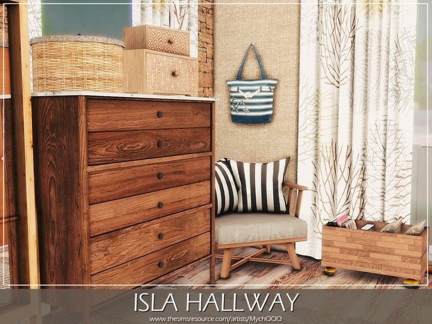 Isla Hallway By Mychqqq 4 sims 4 cc isla hallway by mychqqq 4