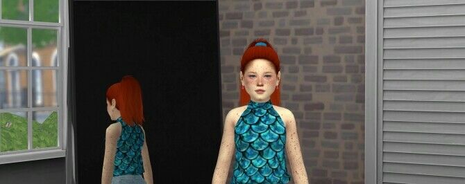 Jakelline Hair V1 & V2 + Kids And Toddler 5 sims 4 cc jakelline hair v1 v2 kids and toddler at redheadsims by redheadsims 6