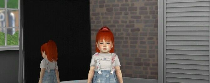 Jakelline Hair V1 & V2 + Kids And Toddler 2 sims 4 cc jakelline hair v1 v2 kids and toddler at redheadsims by redheadsims 8