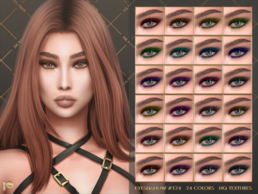 Jul_Haos Eyeshadow #124 1 Jul_Haos Eyeshadow #124 Sims 4 CC