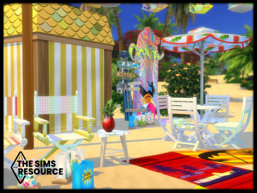 Living IT UP Outdoor SET By Seimar8 4 sims 4 cc living it up outdoor set by seimar8 5