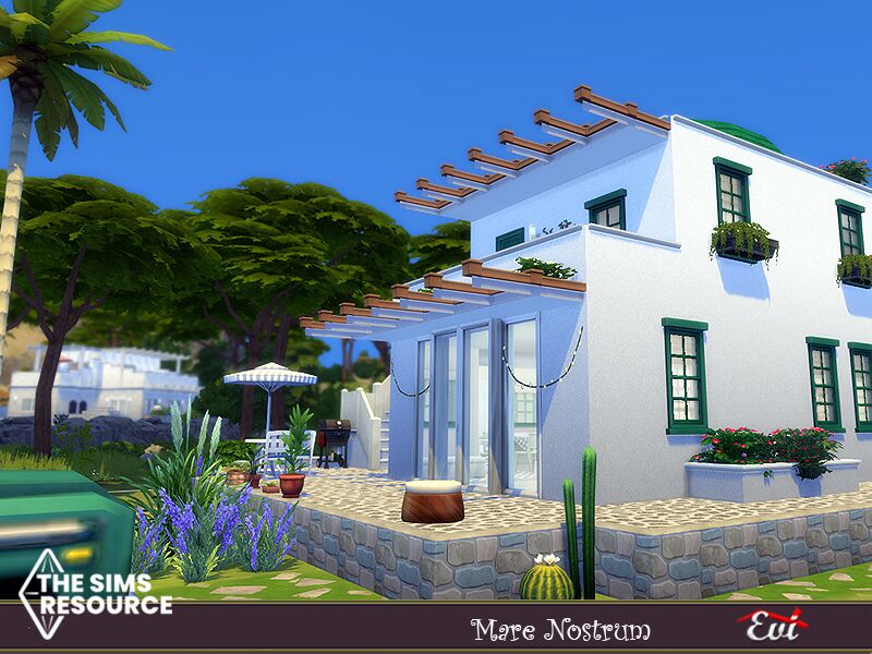 Mare Nostrum By EVI 5 sims 4 cc mare nostrum by evi 4