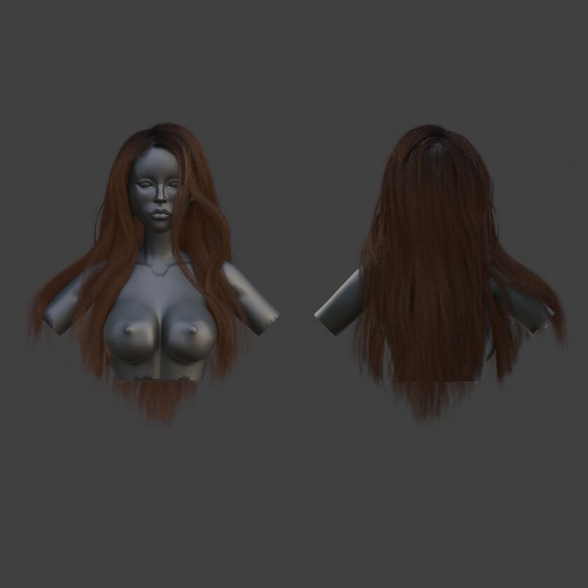 Mrmi - Solli Hair & Mrmi - Michele Hair 4 sims 4 cc mrmi solli hair mrmi michele hair hair only 3