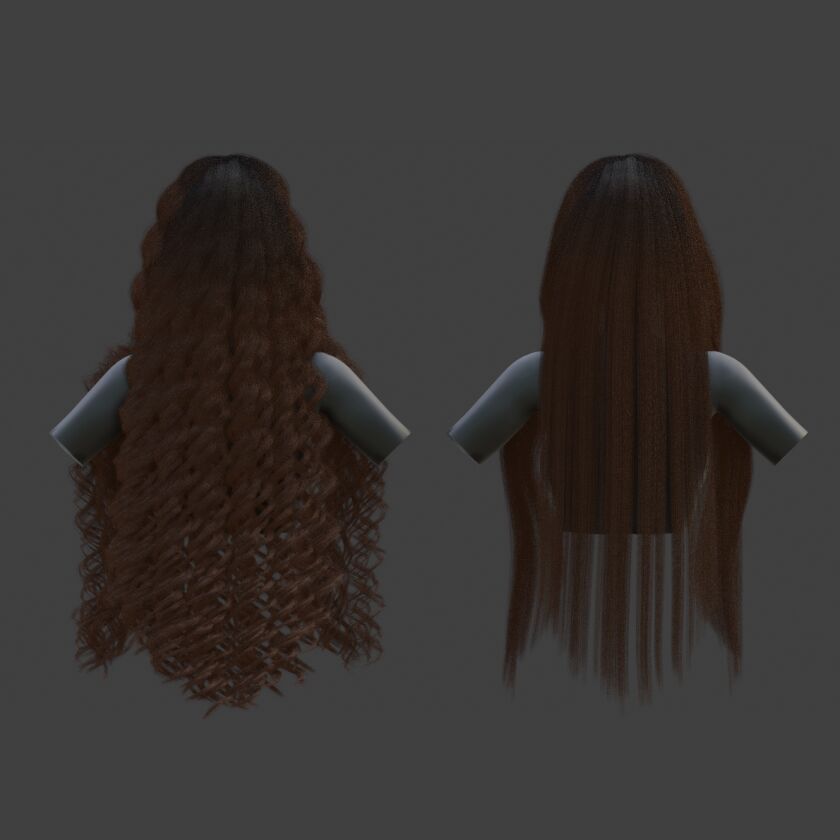 Mrmi - Solli Hair & Mrmi - Michele Hair 2 sims 4 cc mrmi solli hair mrmi michele hair hair only 5