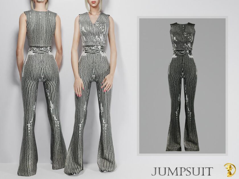 Jumpsuit By Turksimmer Sims 4 CC