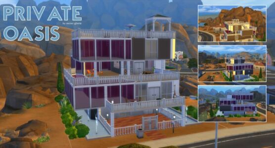 Private Oasis By Secret-Gloria Sims 4 CC