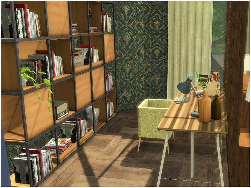 Retro Bedroom By Lotsbymanal 3 sims 4 cc retro bedroom by lotsbymanal 3