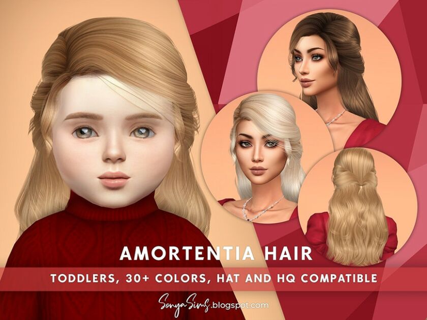 SonyaSims Amortentia Hair (Toddlers) 1 SonyaSims Amortentia Hair (Toddlers) Sims 4 CC