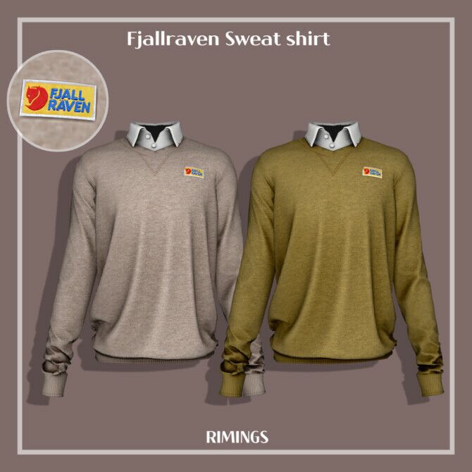 Sweatshirt M By Rimings 1 Sweatshirt M By Rimings Sims 4 CC