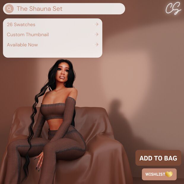 The Shauna SET + Essential Lashes 3 sims 4 cc the shauna set essential lashes 4