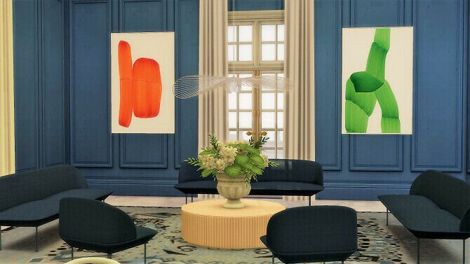 Vertigo Pendant Lamp 3 sims 4 cc vertigo pendant lamp 2