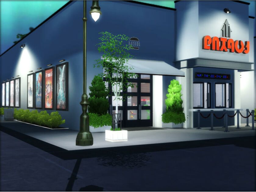 Waterfront Dinner Theatre By Algbuilds 7 sims 4 cc waterfront dinner theatre by algbuilds 2
