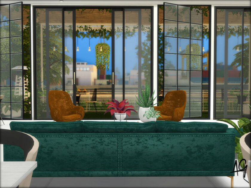 Waterfront Dinner Theatre By Algbuilds 5 sims 4 cc waterfront dinner theatre by algbuilds 5