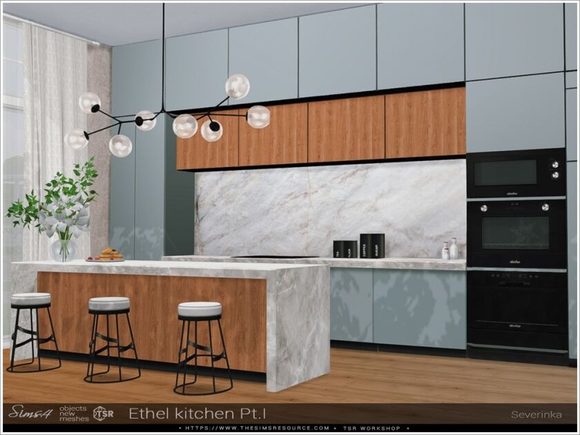 Ethel Kitchen 1 Ethel Kitchen Sims 4 CC