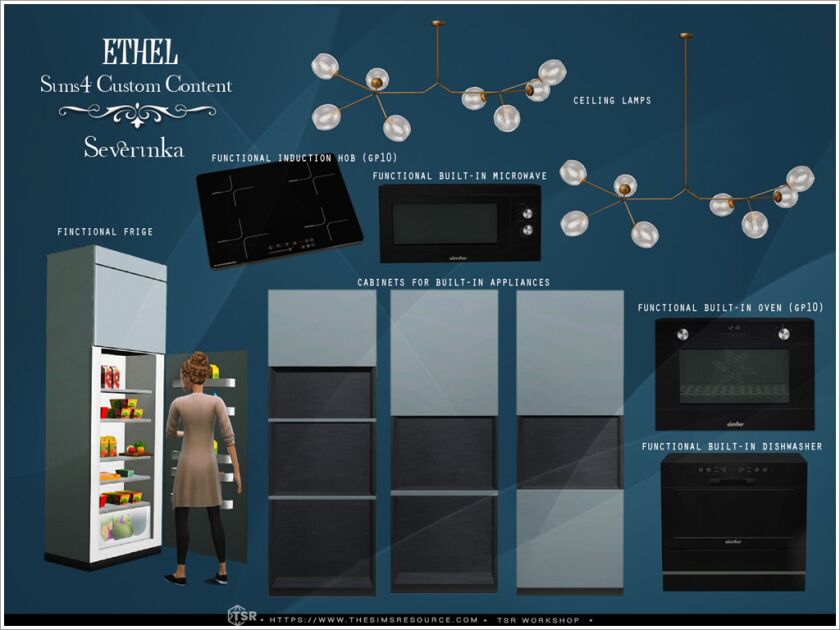 Ethel Kitchen 3 sims 4 cc ethel kitchen 5