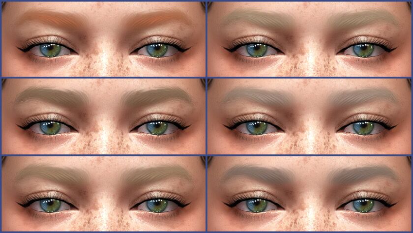 sims 4 cc eyebrows 82 updated 4