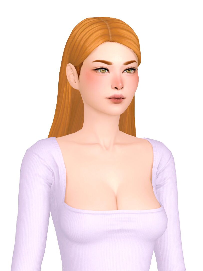 Hair Lookbook 6 sims 4 cc hair lookbook straight hairs just some simple 3