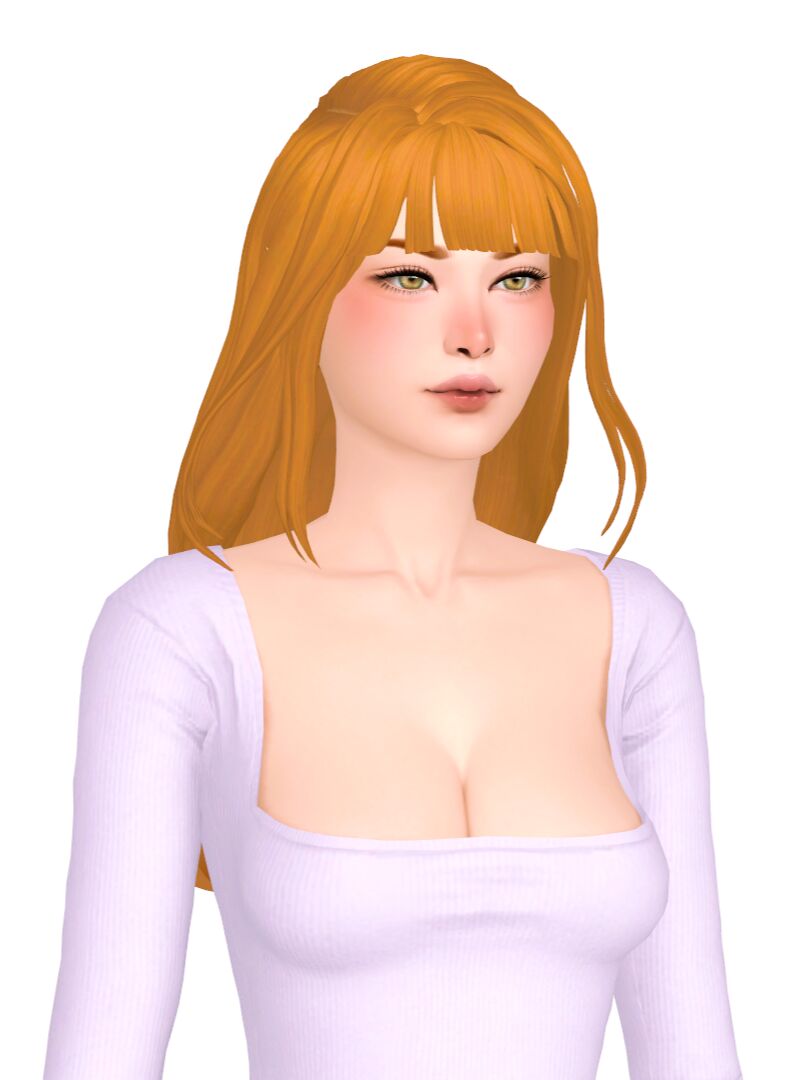 Hair Lookbook 3 sims 4 cc hair lookbook straight hairs just some simple 4