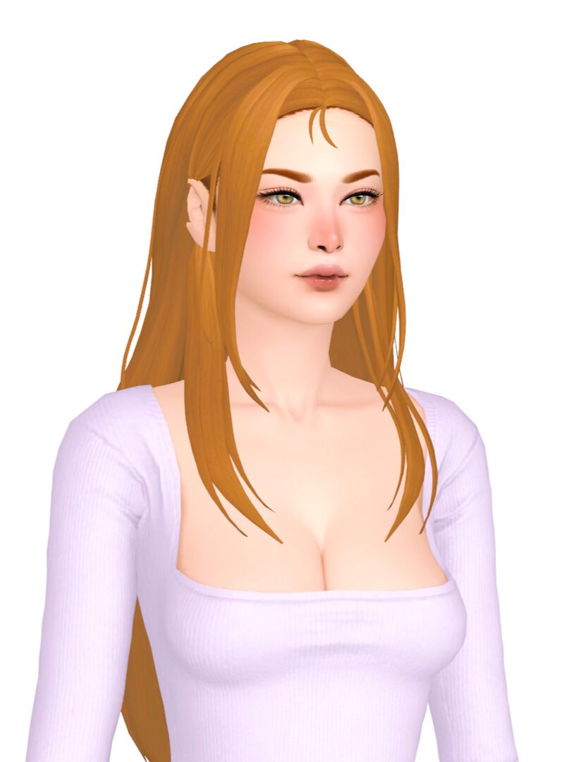 Hair Lookbook 4 sims 4 cc hair lookbook straight hairs just some simple 5