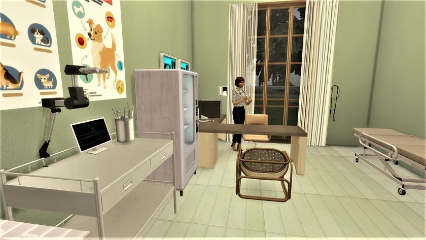 Pet Clinic 6 sims 4 cc pet clinic can now be downloaded from my patreon 10
