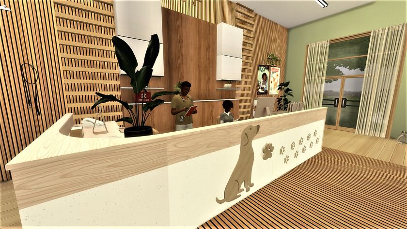 Pet Clinic 12 sims 4 cc pet clinic can now be downloaded from my patreon 4