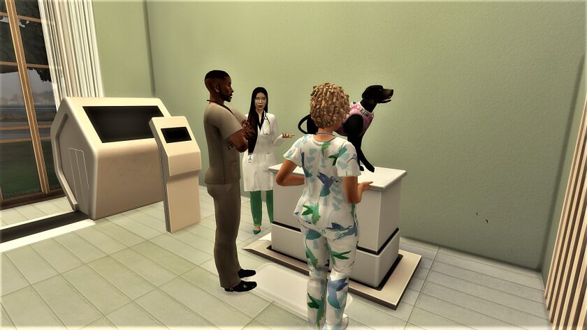 Pet Clinic 8 sims 4 cc pet clinic can now be downloaded from my patreon 8