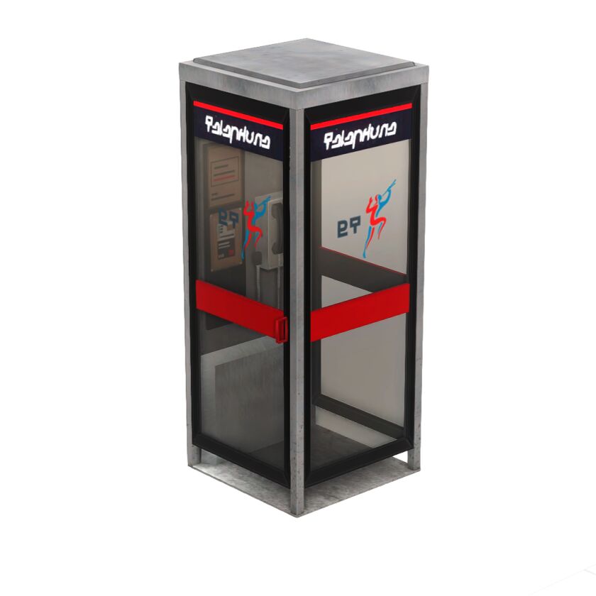 UK Phone Box 1 UK Phone Box Sims 4 CC