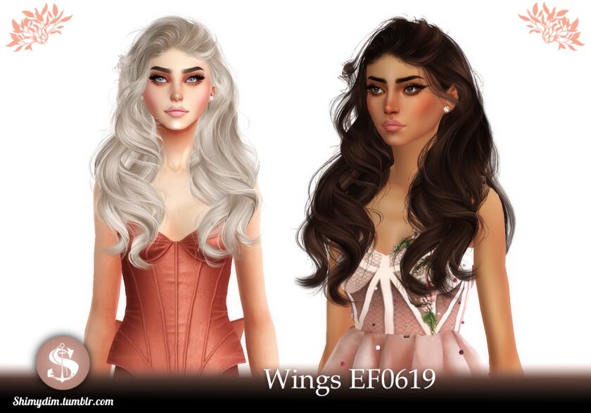 Wings EF0619 1 Wings EF0619 Sims 4 CC