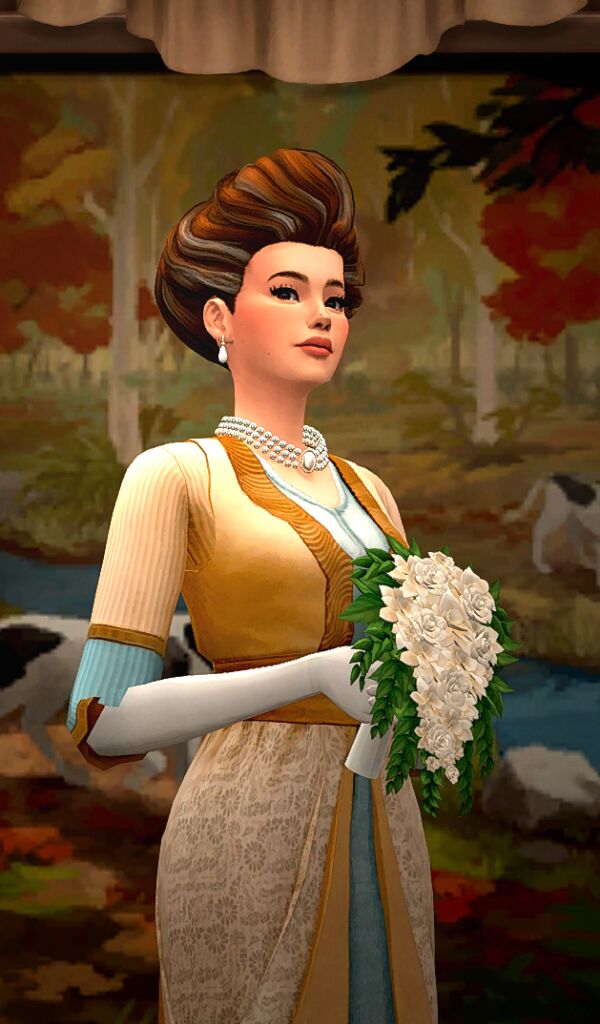 1912 Edwardian Regal Posepack! 6 sims 4 cc 1912 edwardian regal posepack by antiquatedsimmer 2