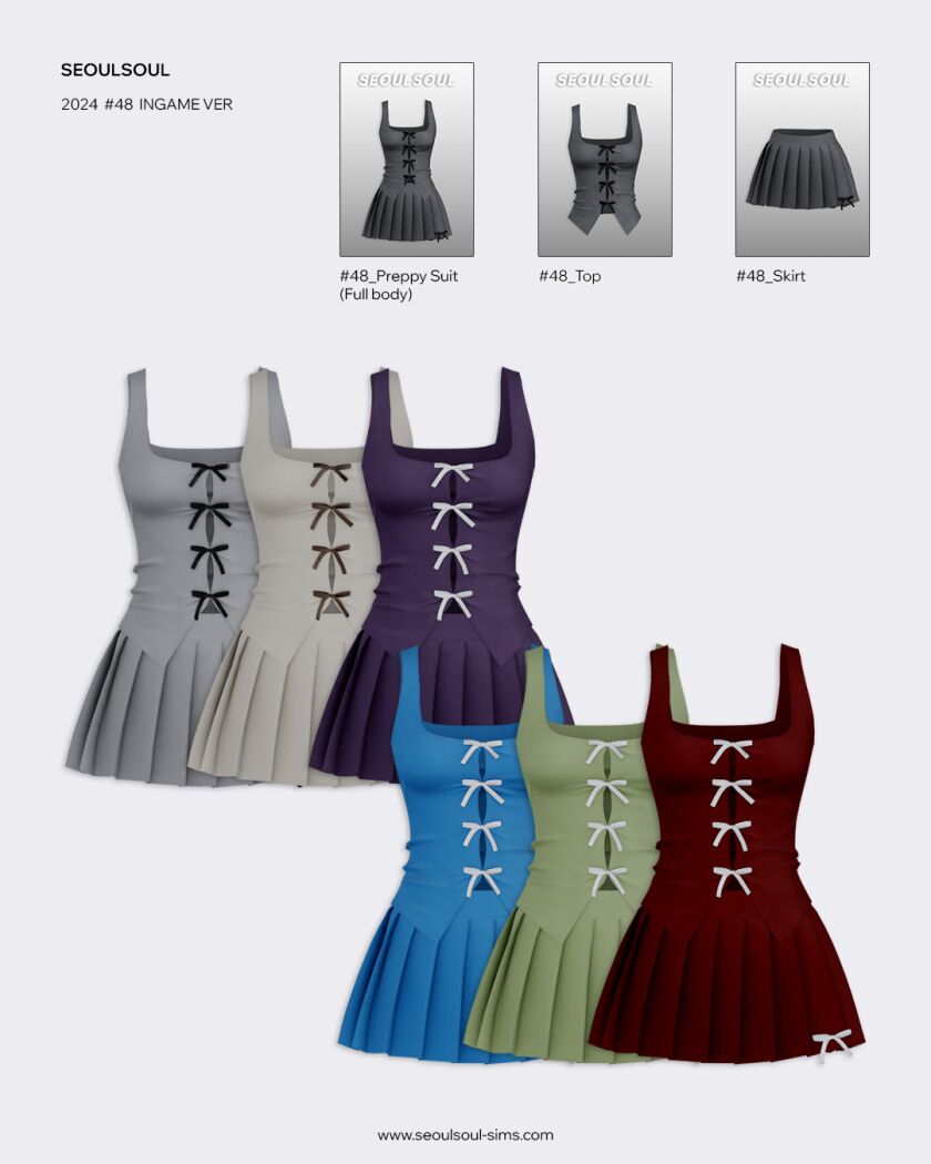 New Mesh Release 2024 #48 3 sims 4 cc 2024 48 4