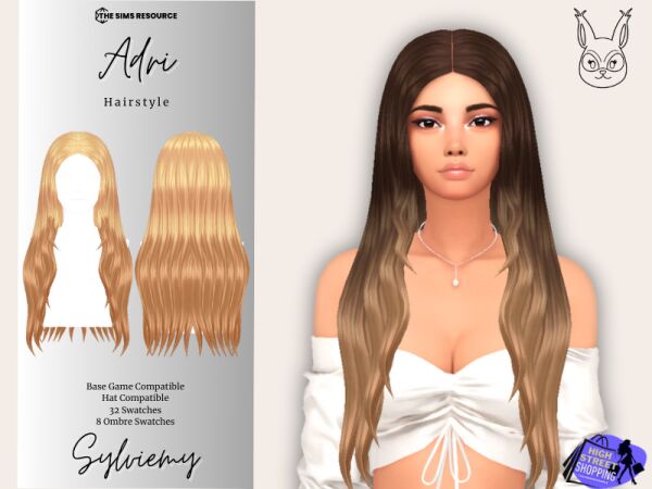 Stylish Adri Hairstyle for Sims 1 Stylish Adri Hairstyle for Sims Sims 4 CC