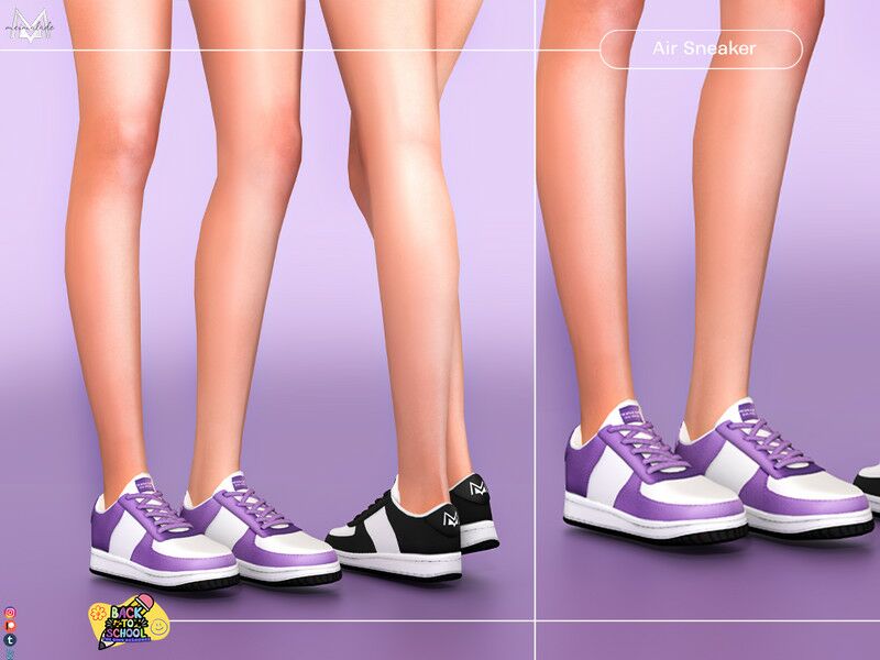 New AIR Sneaker S375 for Females 1 New AIR Sneaker S375 for Females Sims 4 CC