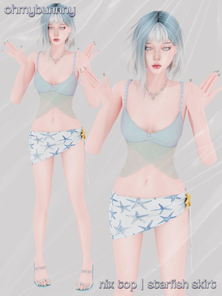 Angel ☾ Queen Of The SEA Collection ✰ 8 sims 4 cc angel queen of the sea collection 3
