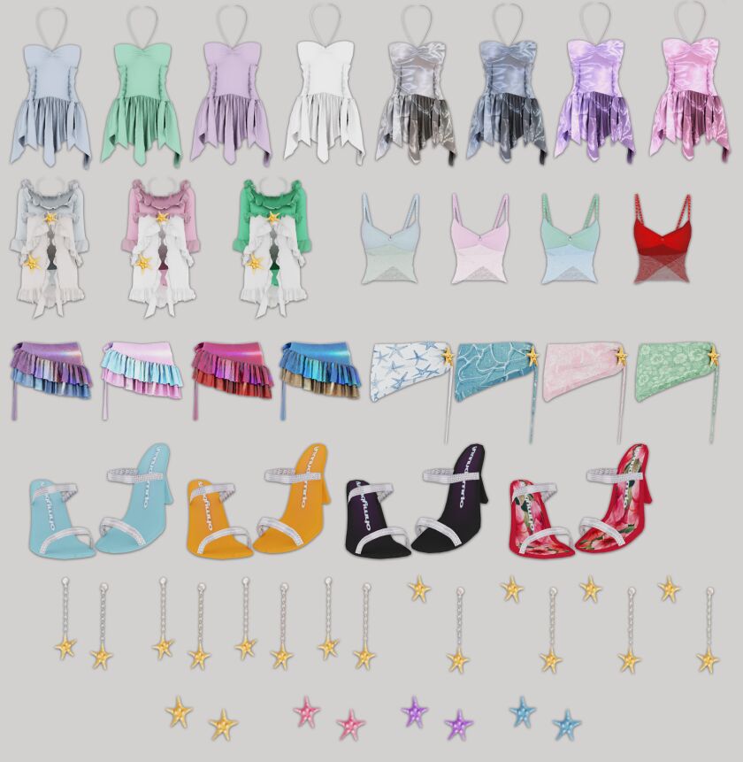 Angel ☾ Queen Of The SEA Collection ✰ 3 sims 4 cc angel queen of the sea collection 9