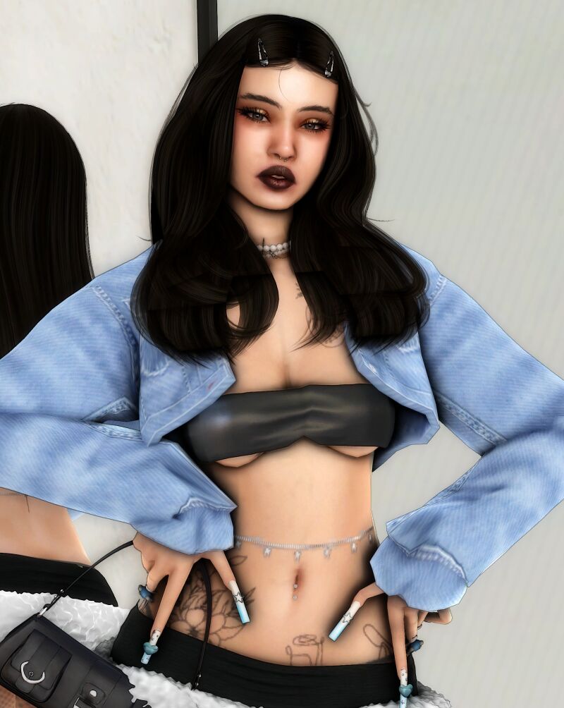 Aubrey By Deepmoon 2 sims 4 cc aubrey by deepmoon 4