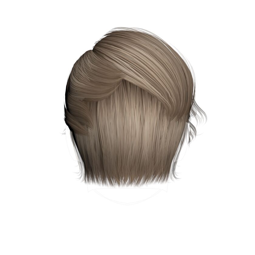 Stylish Dark Academia Hairstyle for Sims 4 3 sims 4 cc aurummusiks cozy studies dark academia 4