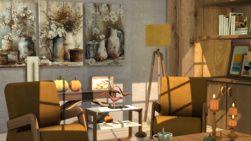 Autumn Home By Kardofe 4 sims 4 cc autumn home by kardofe 5